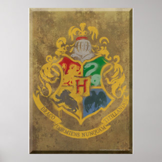 Póster Harry Potter | Festa de Hogwarts rustica