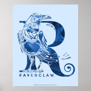 Poster Harry Potter   Gráfico Aguamenti RAVENCLAW™