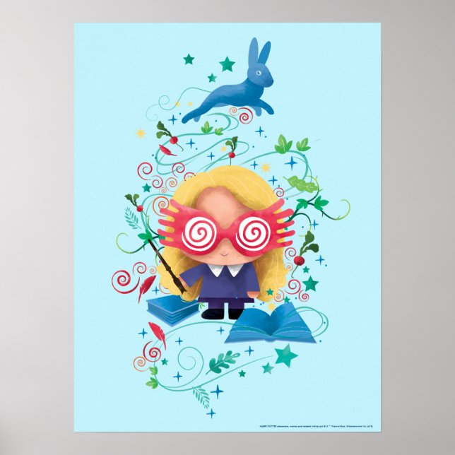 Poster Harry Potter | Luna Lovegood Gráfico (Frente)