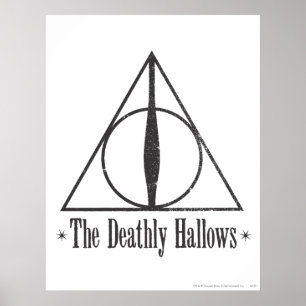 Poster Harry Potter   O Emblema das Relíquias da Morte