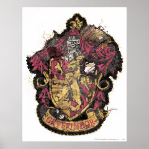 Póster Harry Potter   Paragem Gryffindor - Destruído