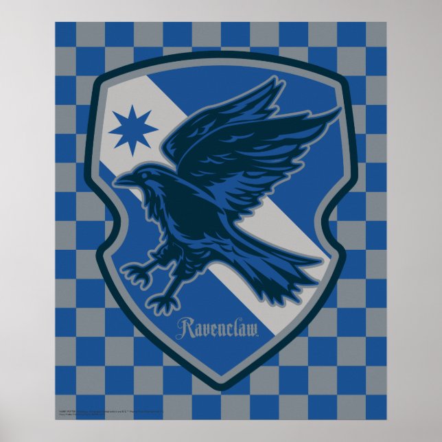 Póster Harry Potter | Ravenclaw House Pride Crest (Frente)