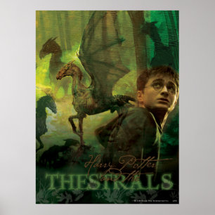 Póster Harry Potter Thestrals