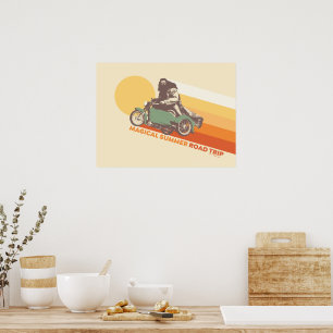 Poster HARRY POTTER™   Viagem de estrada mágica de Verão 