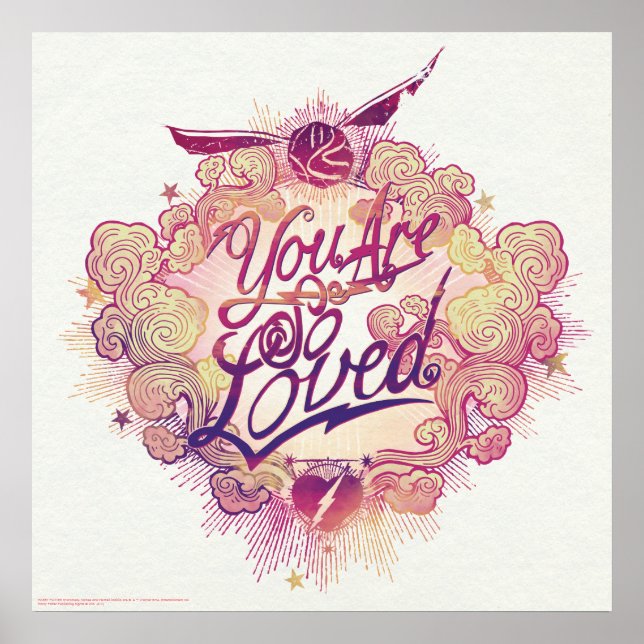 Póster Harry Potter | Você É Tão Amado (Frente)