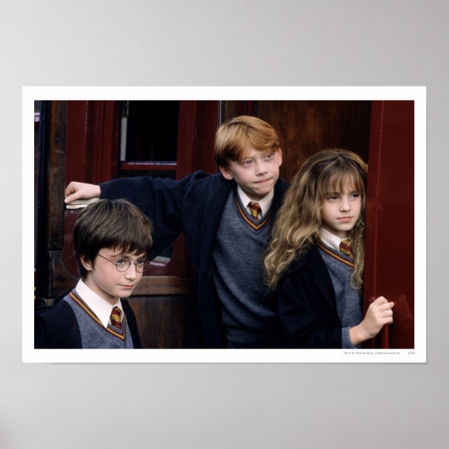 Póster Harry, Ron e Hermione (Frente)