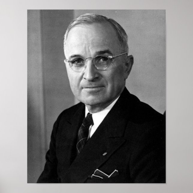 Póster Harry S. Truman 33º Presidente (Frente)