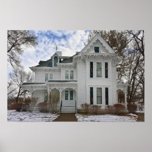 Poster Harry S. Truman Home, Snow, Independence, Missouri