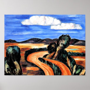 Poster Hartley - Paisagem, Novo México