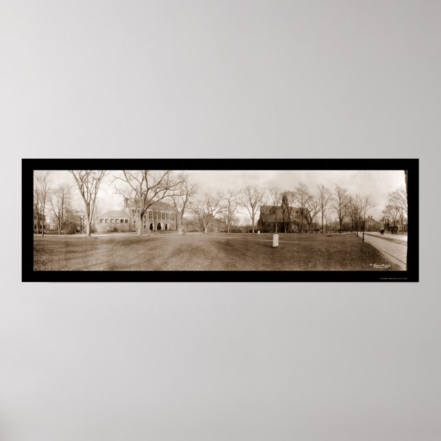 Poster Harvard Cambridge, MÃE Photo 1910 (Frente)