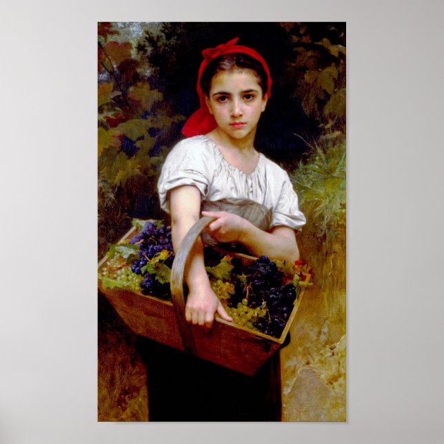 Poster Harvester, Bouguereau (Frente)
