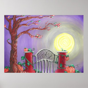 Póster Harvesting Moon
