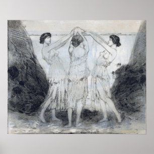 Poster Hassam - A dança grega