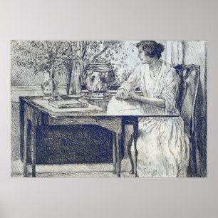 Poster Hassam - A Mesa Colonial
