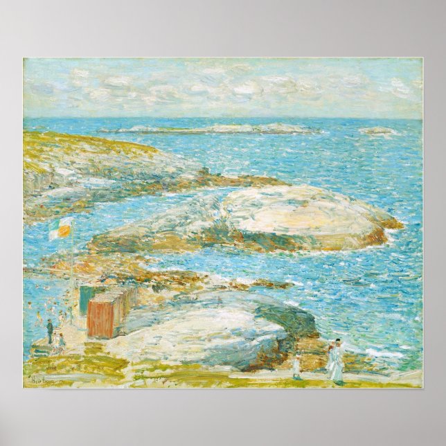 Poster Hassam - Piscina Appledore (Frente)