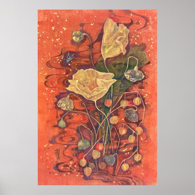 Poster Hasuha no Yume: Dream of the Fading Lotus (Frente)