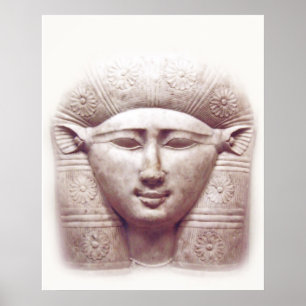 Póster Hathor: Deusa da alegria, do amor, e da