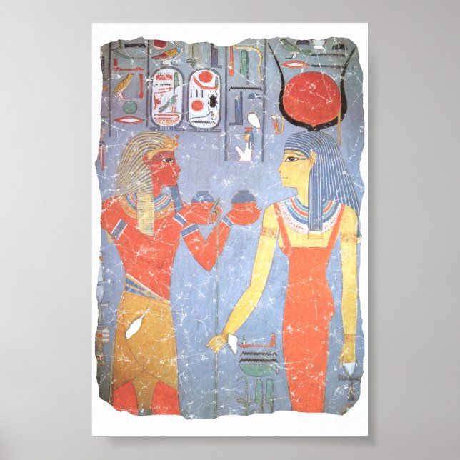 Poster Hathor e Horemheb (Frente)