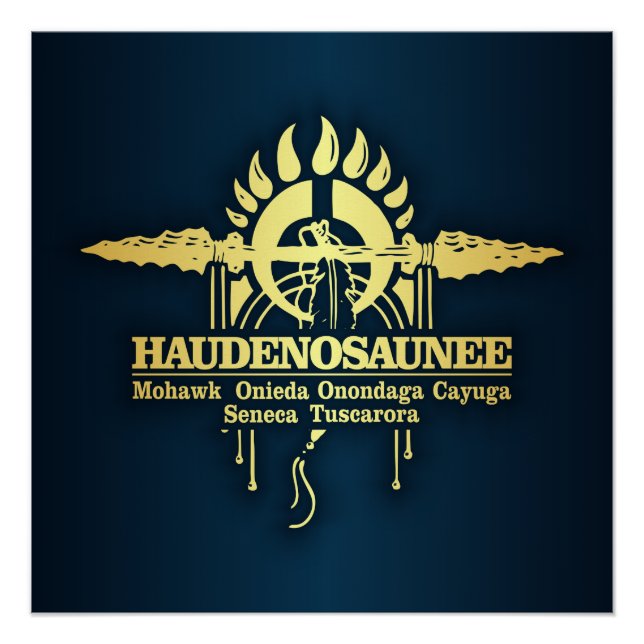 Póster Haudenosaunee 2 (Frente)