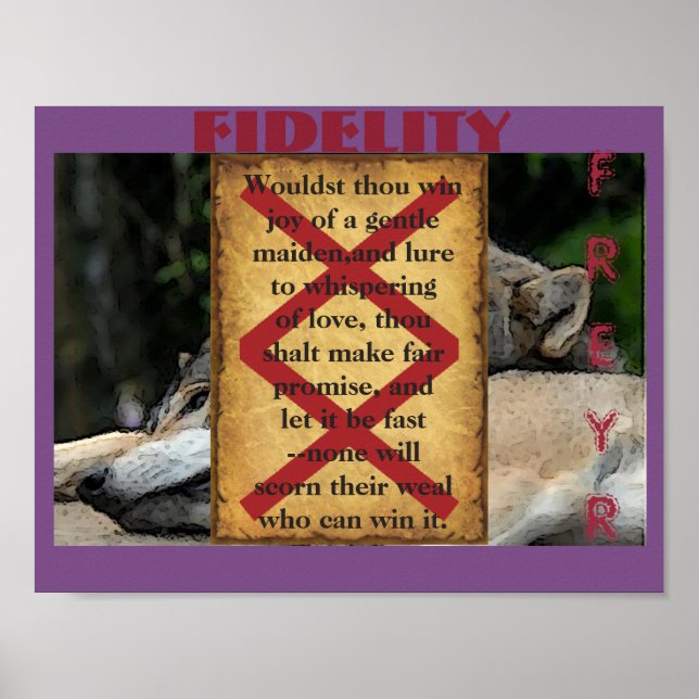 Póster Havamal Fidelity (Frente)