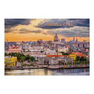 Póster Havana CUBA