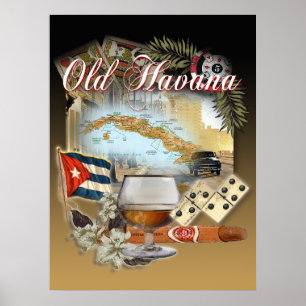Póster havana velho
