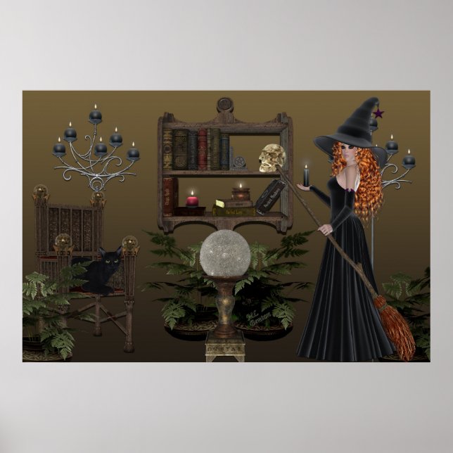 Póster Haven da bruxa (Frente)