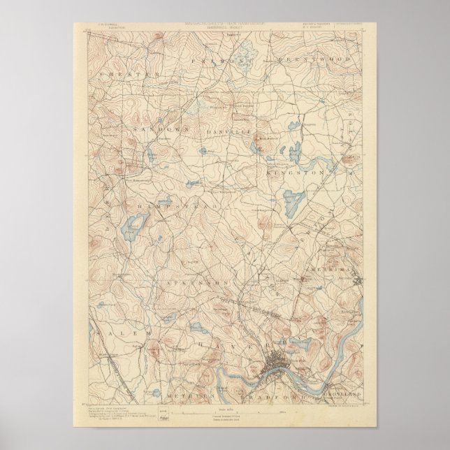 Póster Haverhill, Massachusetts (Frente)