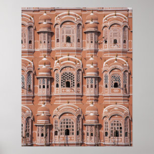 Poster Hawa Mahal (Palácio dos Ventos), Jaipur