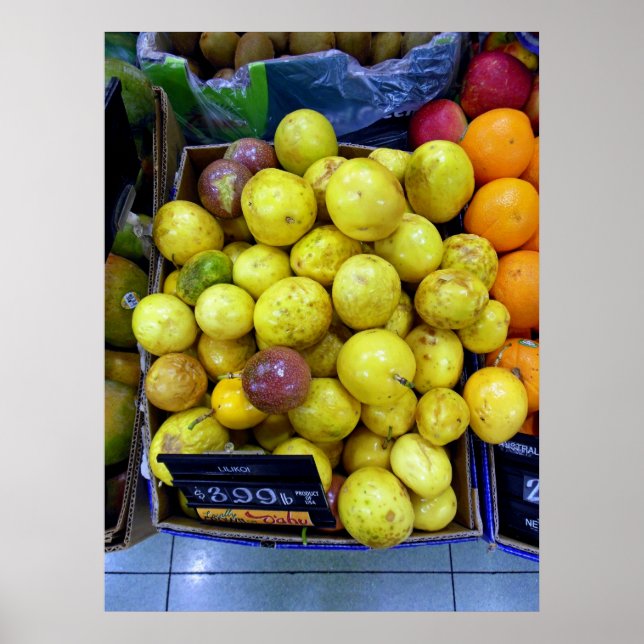 Póster Hawaiian Lilikoi para venda (Frente)