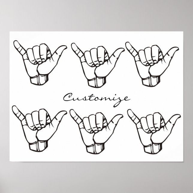 Poster Hawaika Brah Wave Thunder_Cove (Frente)