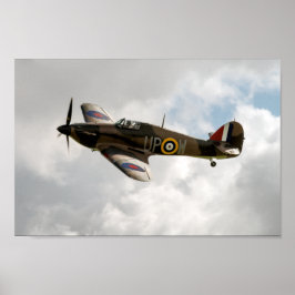 Poster Hawker Hurricane Mk1