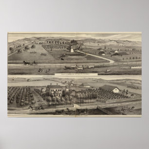 Poster Hawkins, residências de Mayes