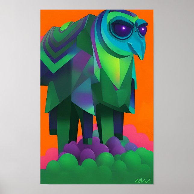 Poster Hawkish Ken Gage Fantasy (Frente)