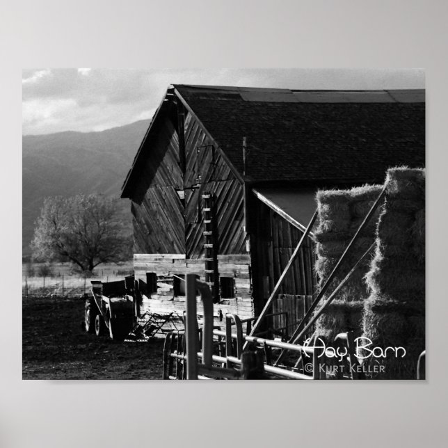Poster Hay Barn (Frente)