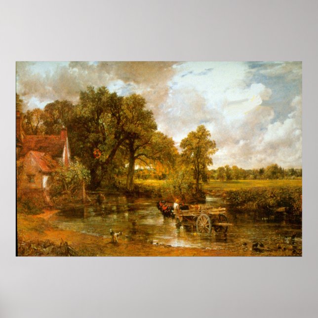 Poster Hay Wain por John Constable (Frente)