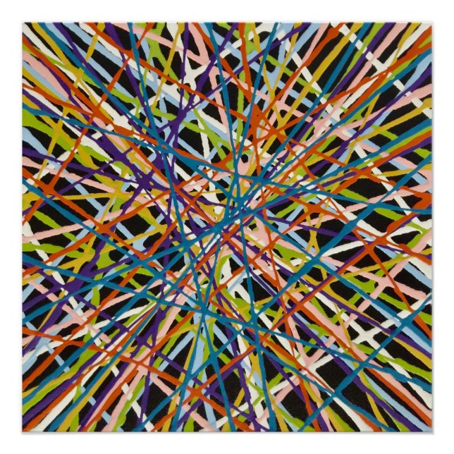 Póster Haystack em Black Perfect Poster (Frente)