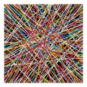 Póster Haystack no Red Perfect Poster