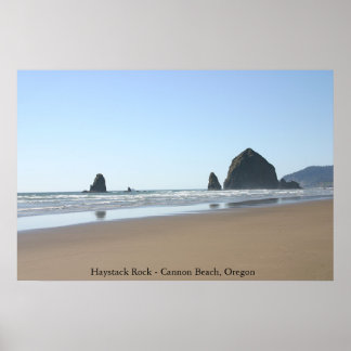 Póster Haystack Rock - Cannon Beach, Oregon