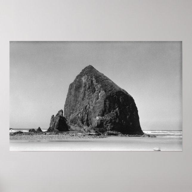Póster Haystack Rock em Cannon Beach, Oregon Photoshot (Frente)