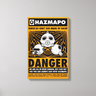 Poster Haz Clássico (B1_All 3) na canvas