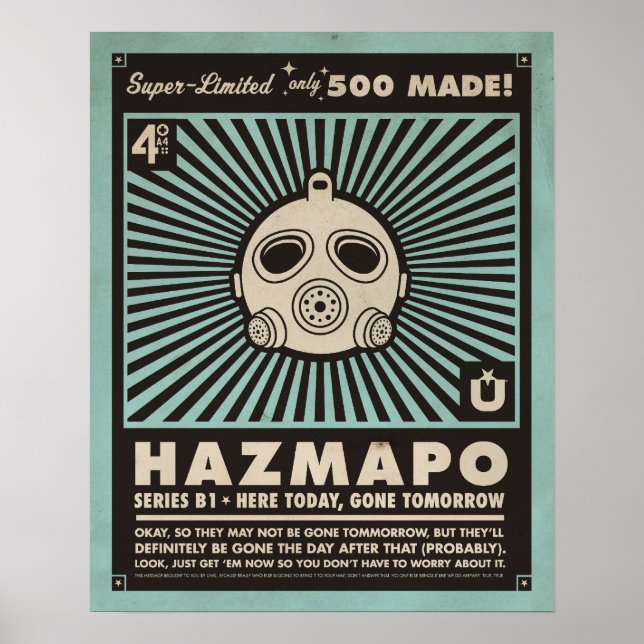 Poster HazmaPoster_Série B1 #4 (Frente)