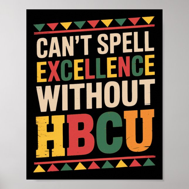 Poster Hbcu Juneteenth Escola Histórica Hbcu (Frente)