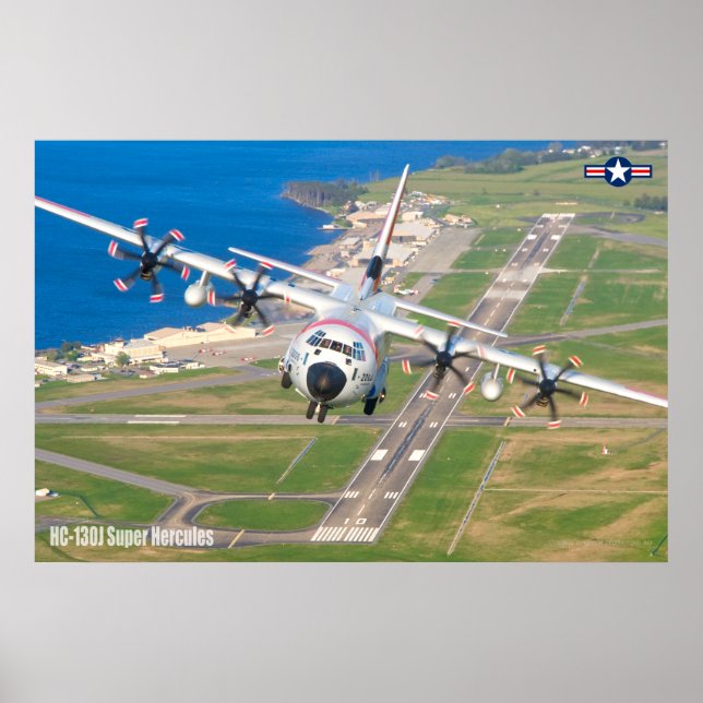 POSTER HC-130J SUPER HERCULES (Frente)