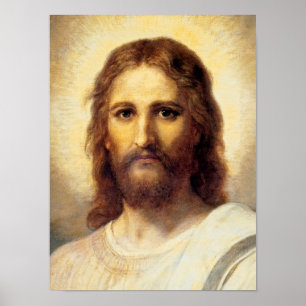 Poster Head of Christ by Heinrich Hofmann