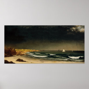 Poster Heade - Aproximando-se da tempestade, Beach perto