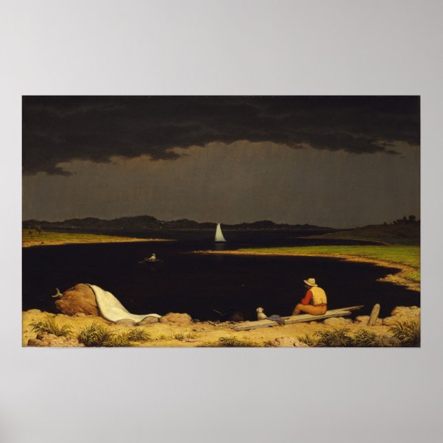 Poster Heade - Tempestade se Aproximando (Frente)
