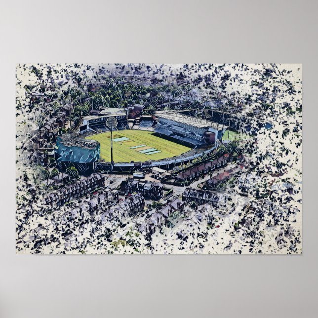 Poster Headingley Stadium, Leeds (Frente)