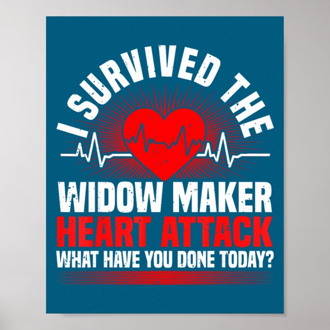 Poster Healthy Heart Disease, Heart Surgery &amp; Cardiac (Frente)