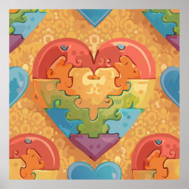 Poster Heart autism